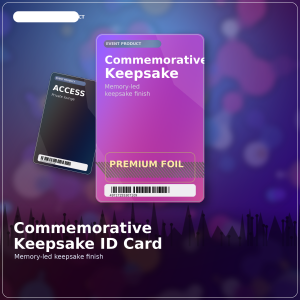 Commemorative keepsake ID card product image