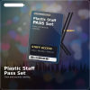 Plastic staff pass set product image